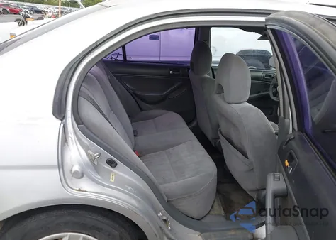 2003 Honda Civic Lx из США, поврежденный, VIN 2HGES16583H563453